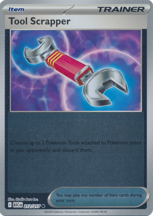 Ascended Heroes Tool Scrapper #212/217 Reverse Holo